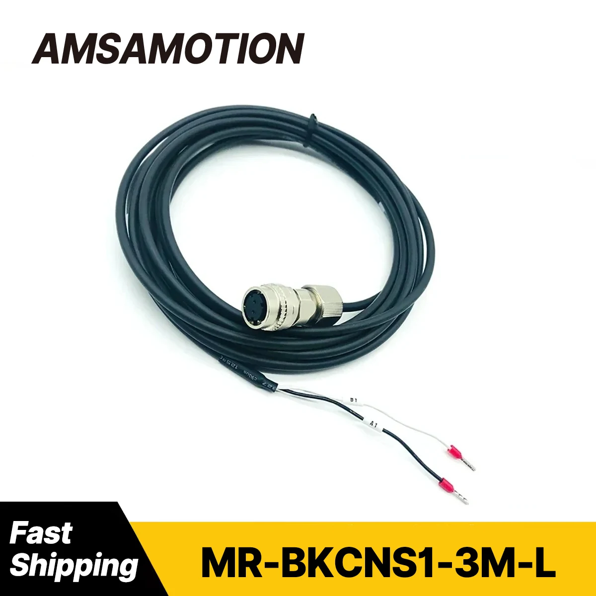 MR-BKCNS1-3M-L Suitable for Mitsubishi J3 JE J4 ES Servo Motor Brake Cable 3m 5m 8m 10m