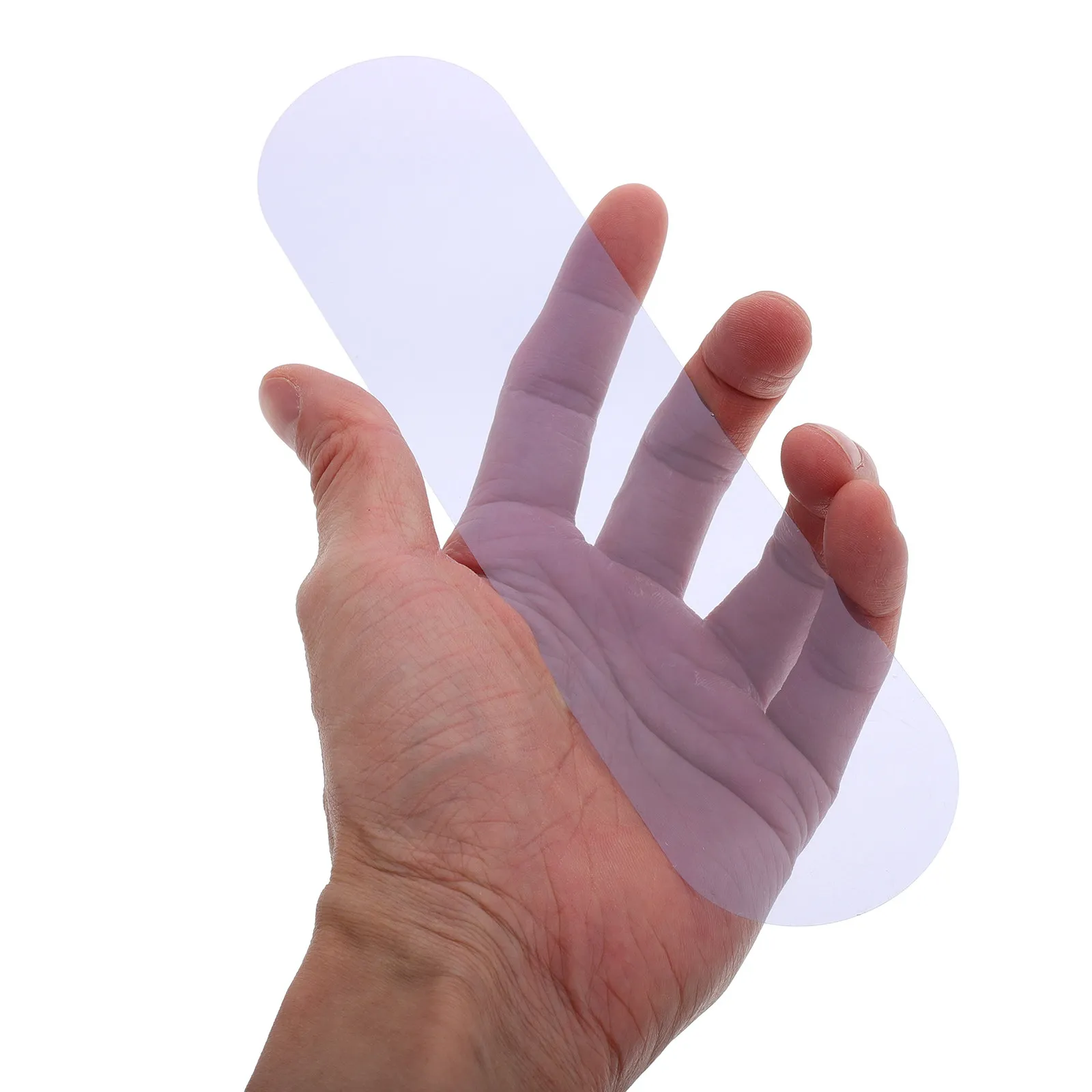 1Set Anti Glare Car Rearview Mirror Film Large Size Antifog Rainproof Interior Rear View Protective Film Replacement