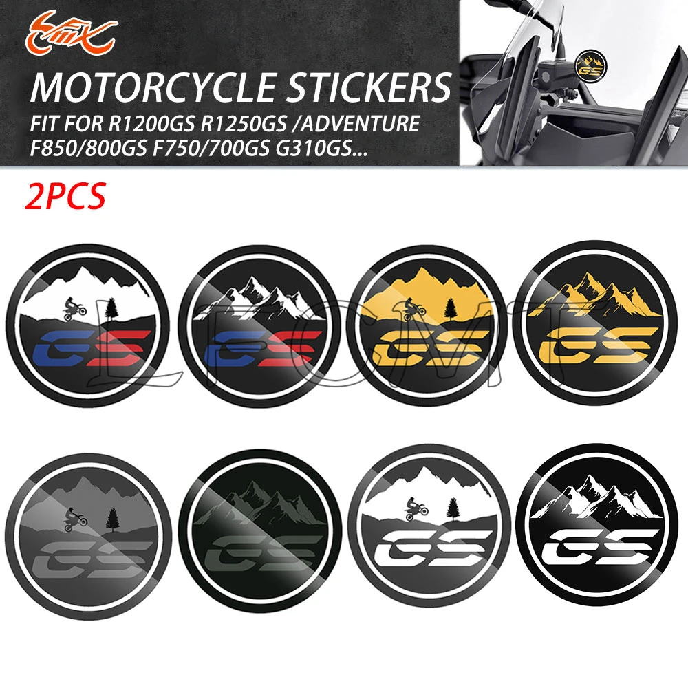 

2PCS Motorcycle Sticker Decal Fit for R1200GS R1250GS Adventure R1150/1100GS F850GS F750GS G310GS F700GS F800GS R 1200 1250 GS