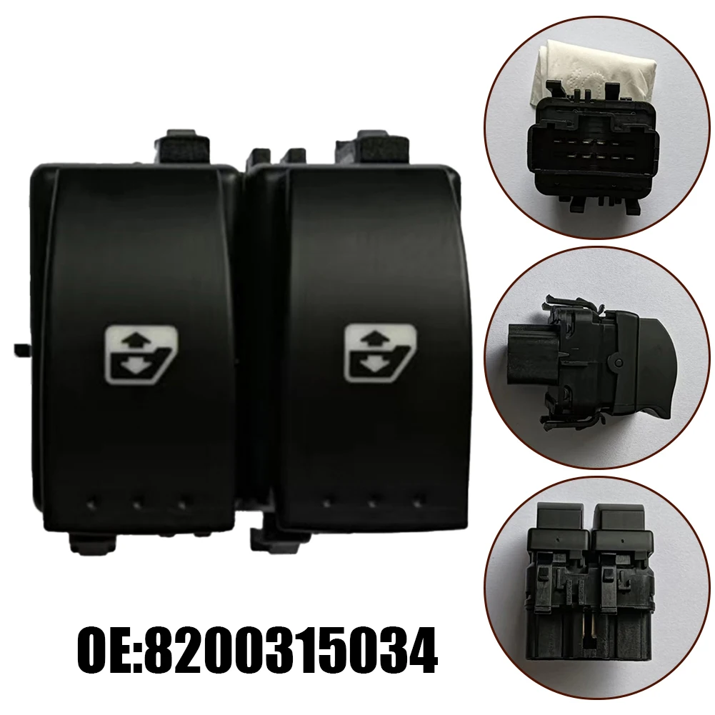 Electric For Lifter Control Switch Button for Front Left Side of For Megane 2 II Espace 4 with OEM Reference 8200315034