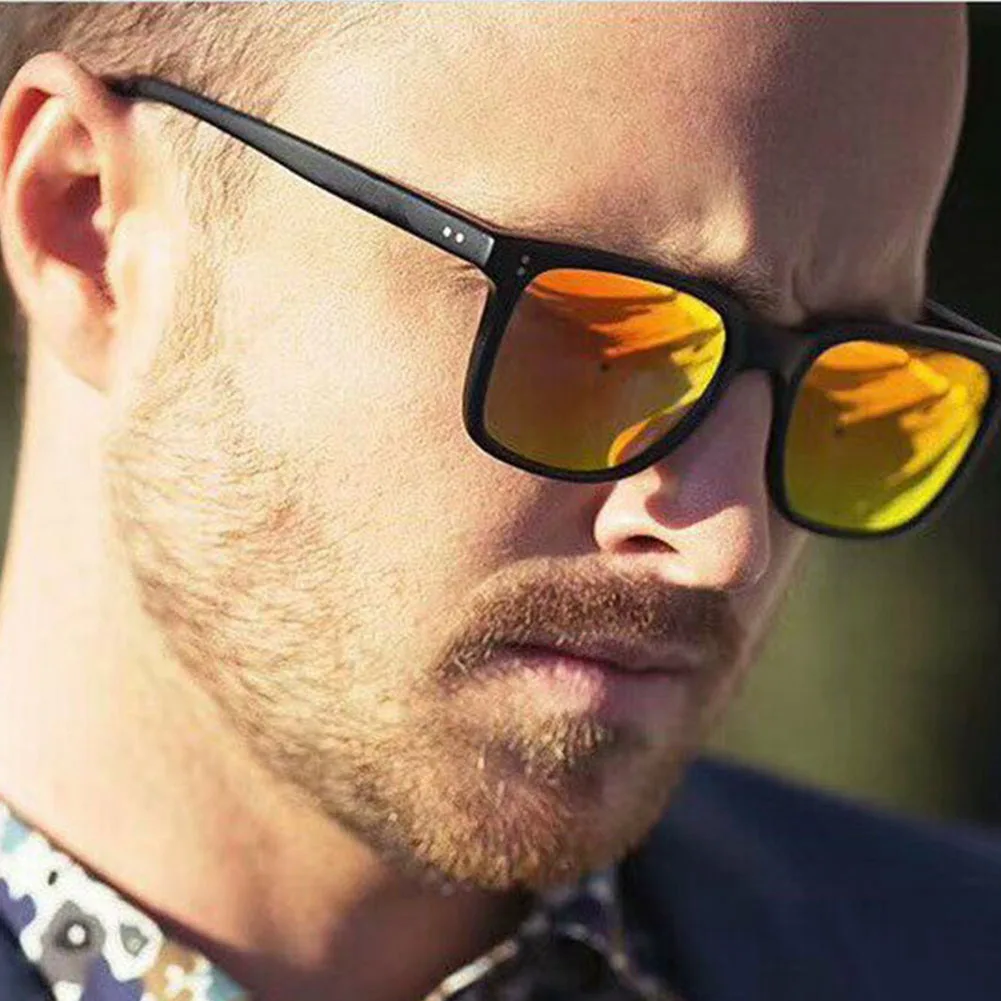 Gafas de sol con montura cuadrada para hombre, gafas de sol Retro con estilo, decoración, liquidación, venta al por mayor, envío directo