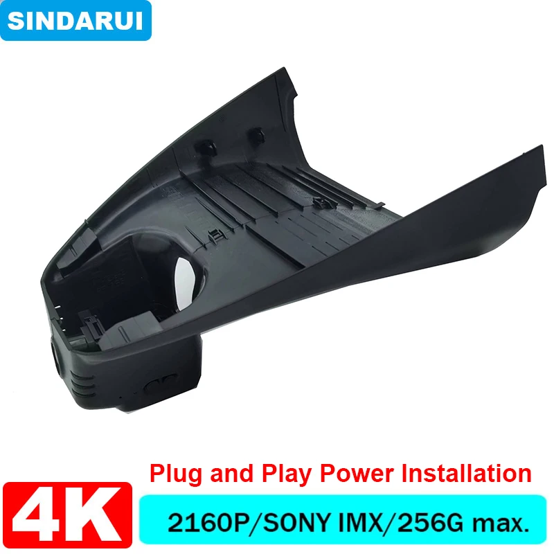 

4K 2160P Plug and Play Easy Installation Car DVR Wifi Dashcam Video Recorder Dual Lens For Mazda CX30 CX-30 2020 2021 2022