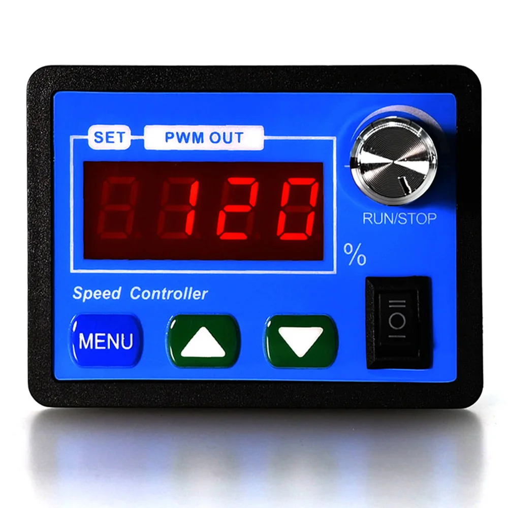 DC6-55V 20A/30A Digital LED Tachometer RPM Speed Meter 4Bit Motor Tachometer with Hall Proximity Switch Sensor NPN for Lathes