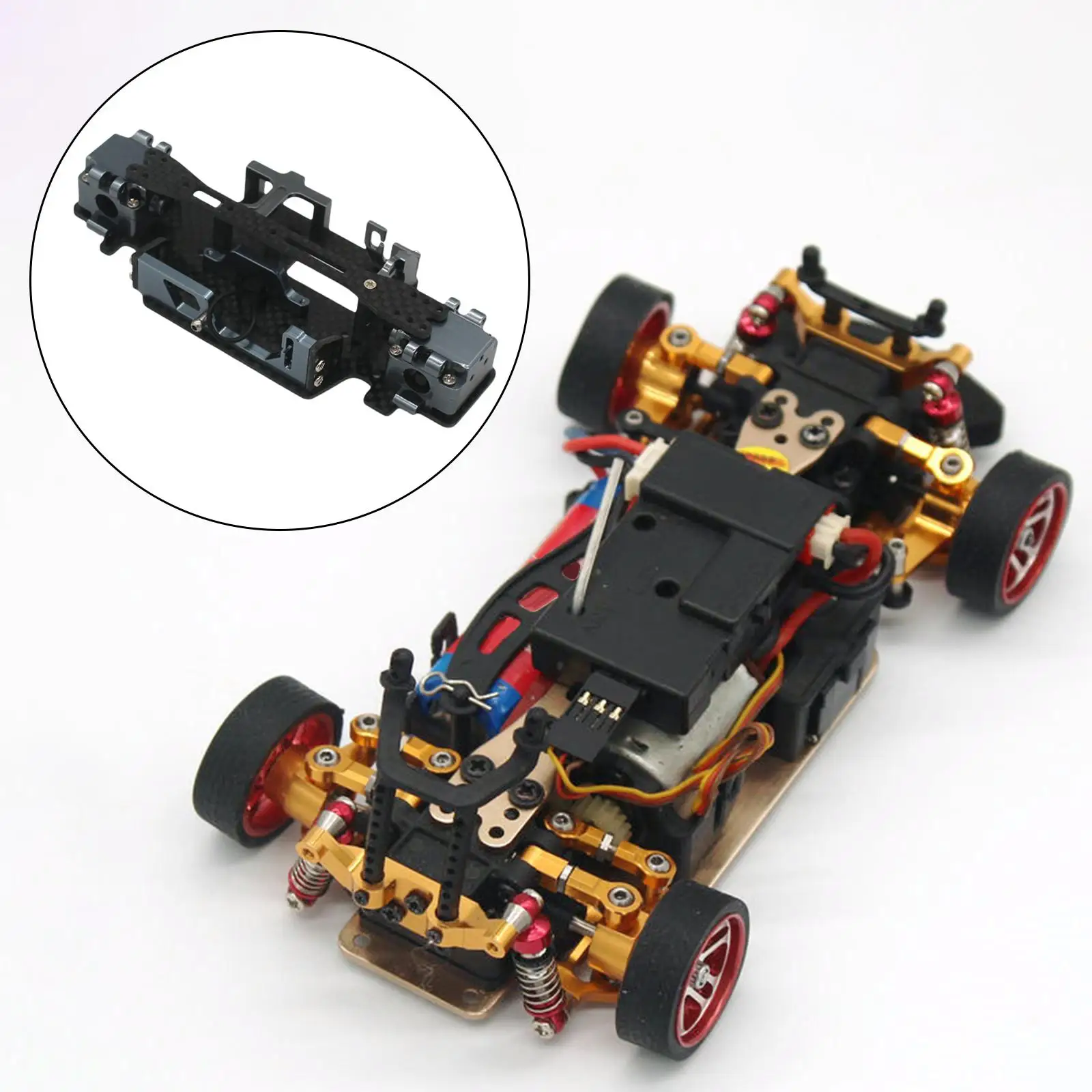 

Крепежная пластина двигателя для шасси Wltoys K989 284131 RC 1/28, замена