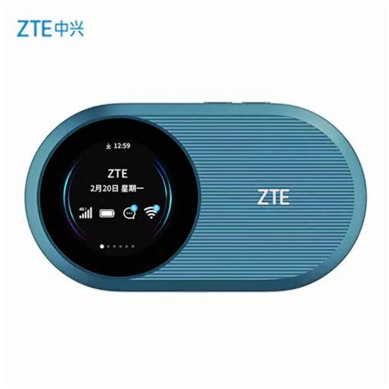 ZTE U10s 프로 4G LTE 모바일 와이파이 라우터, WiFi6 300Mbps 무선 핫스팟, 3000mAh 배터리, C타입 고속 충전