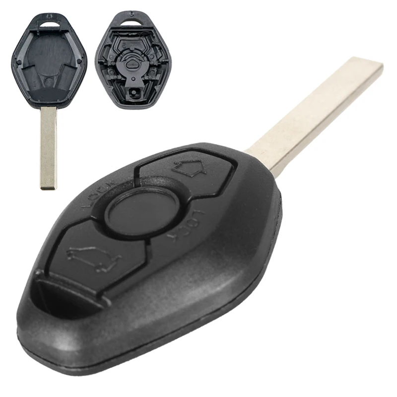 سيارة مفتاح فوب حالة استبدال قذيفة ، غطاء السيارات عن بعد مع شفرة HU92 ، ملحق مفتاح السيارة ل بمو 1 ، 3 ، 5 ، 6 ، 7 سلسلة ، X3 ، X5 ، Z3 ، Z4