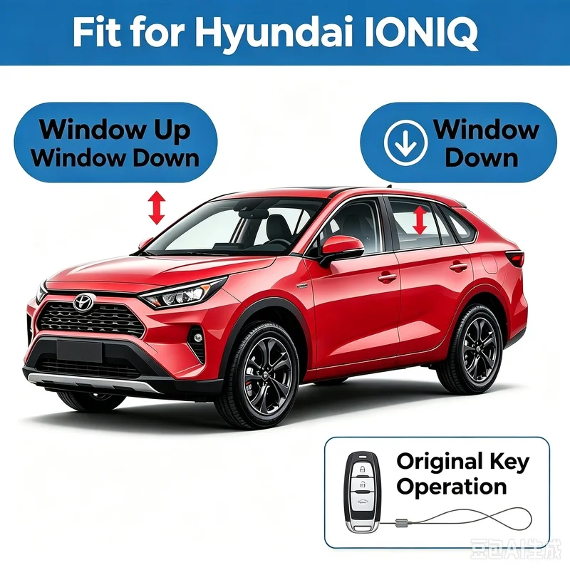 For Hyundai IONIQ(2016-2020) Car Power Electric Window Closer & Open Closing Kit
