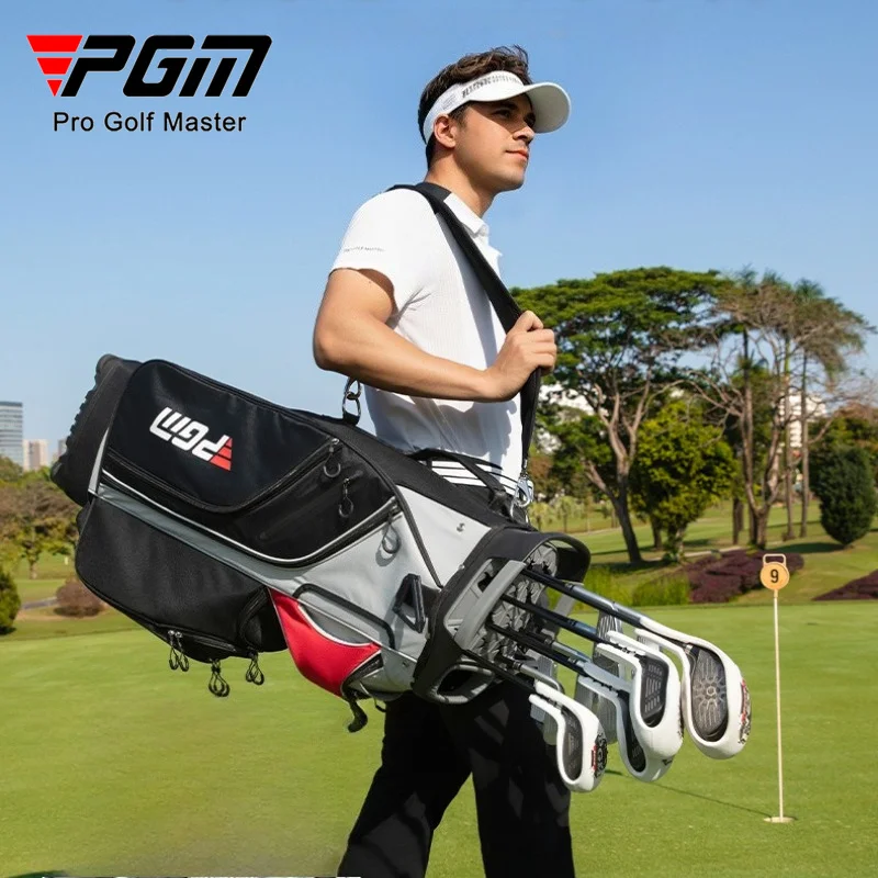 PGM Golf Bags Multi Functional Fixed Club Stand Portable Travel Standard Golf Bag QB195