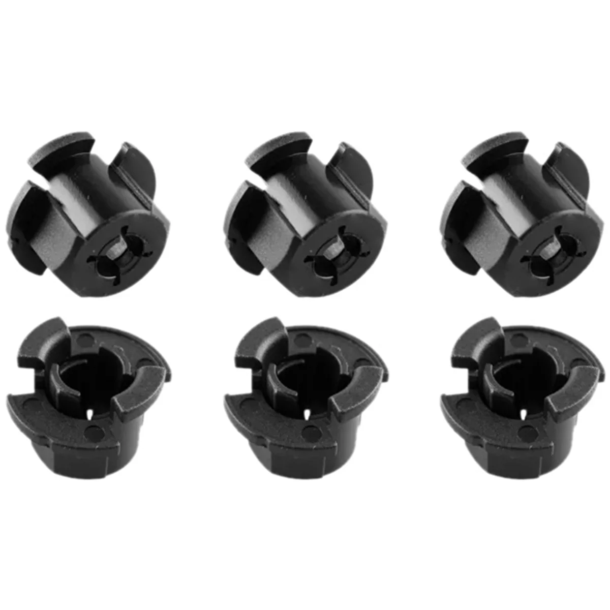 6 Pcs ACC Radar Alignment Mounting Clips Buckle for Honda Civic Accord CR-V Interior Accessories 36806-TLA-A01