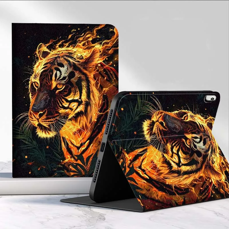 

Чехол для планшета «Голова тигра» для Samsung Galaxy Tab S11 S10 S9 S8 A8 A9 A11 10,9 8,7 10,1 Plus