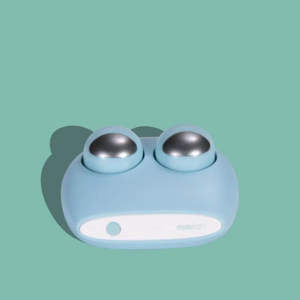 Creative Electric Contact Lens Washer Simple Cartoon Frog Contact Lens Cleaner Household Quick Soaking Vibration Wash Cleaner