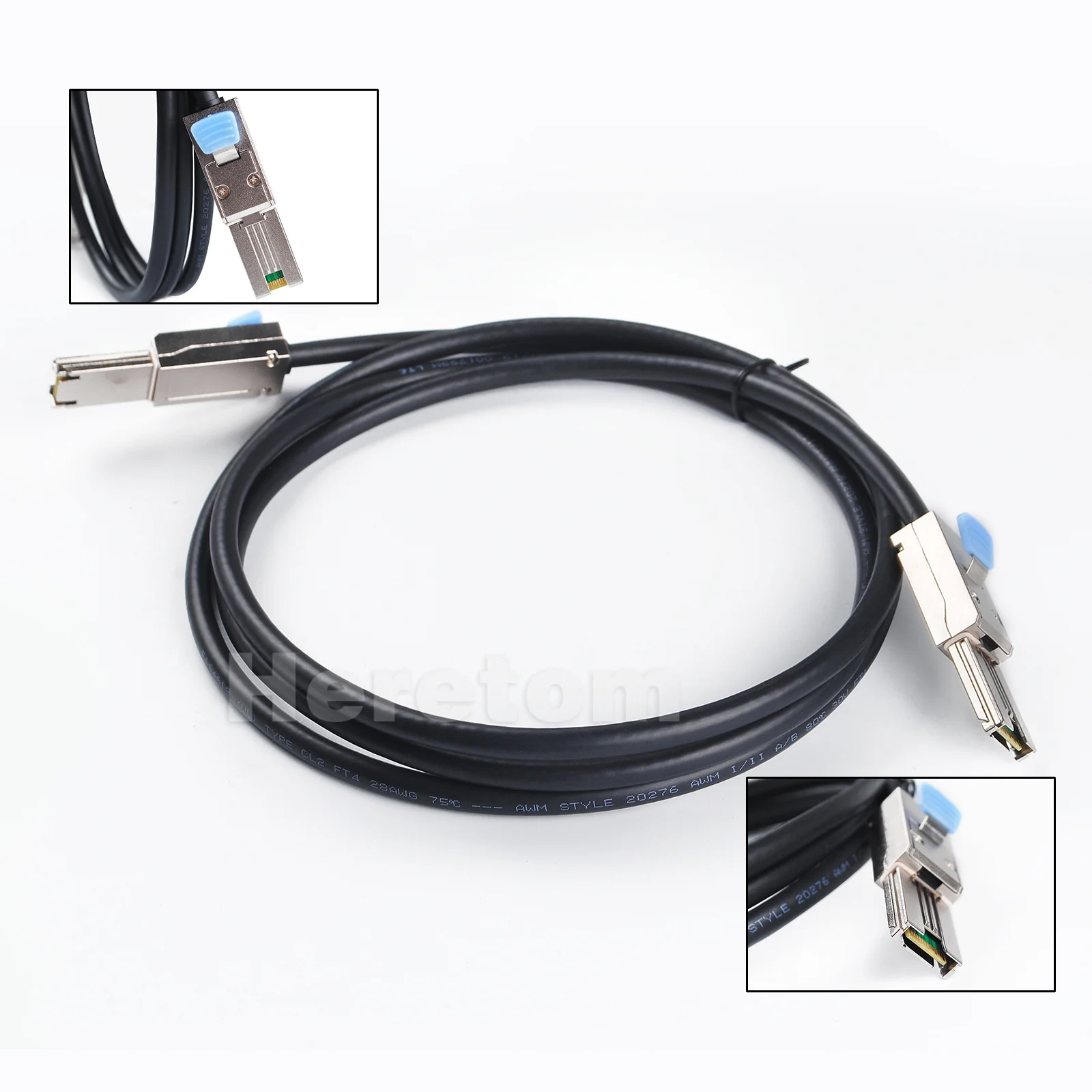 

External Mini SAS 4x SFF-8088 to SFF-8088 26P External Mini SAS Cable Connector Serial Attached SCSI 6gbps/12gbps 1M/2M/3M