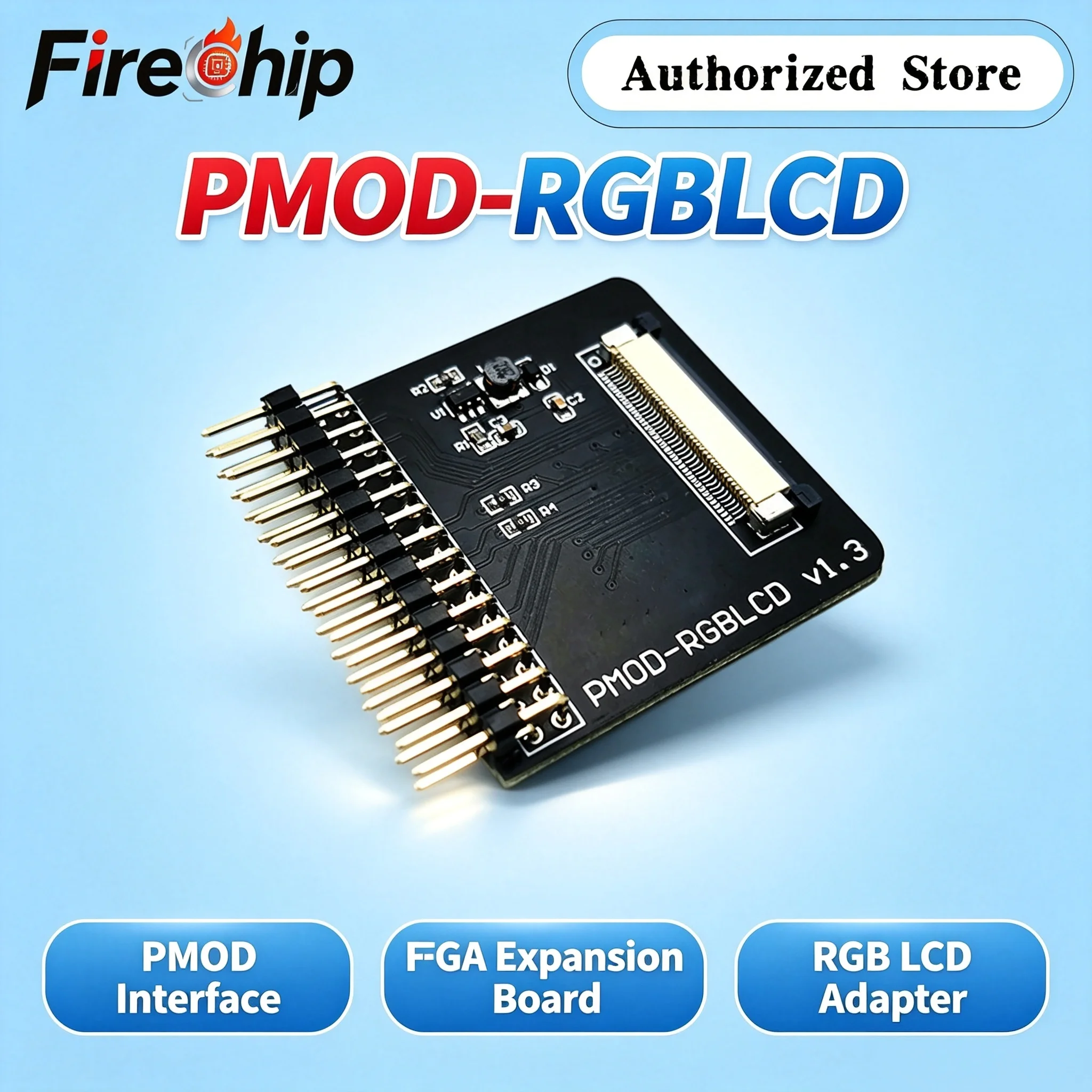 FireChip PMOD-RGBLCD Expansion Board