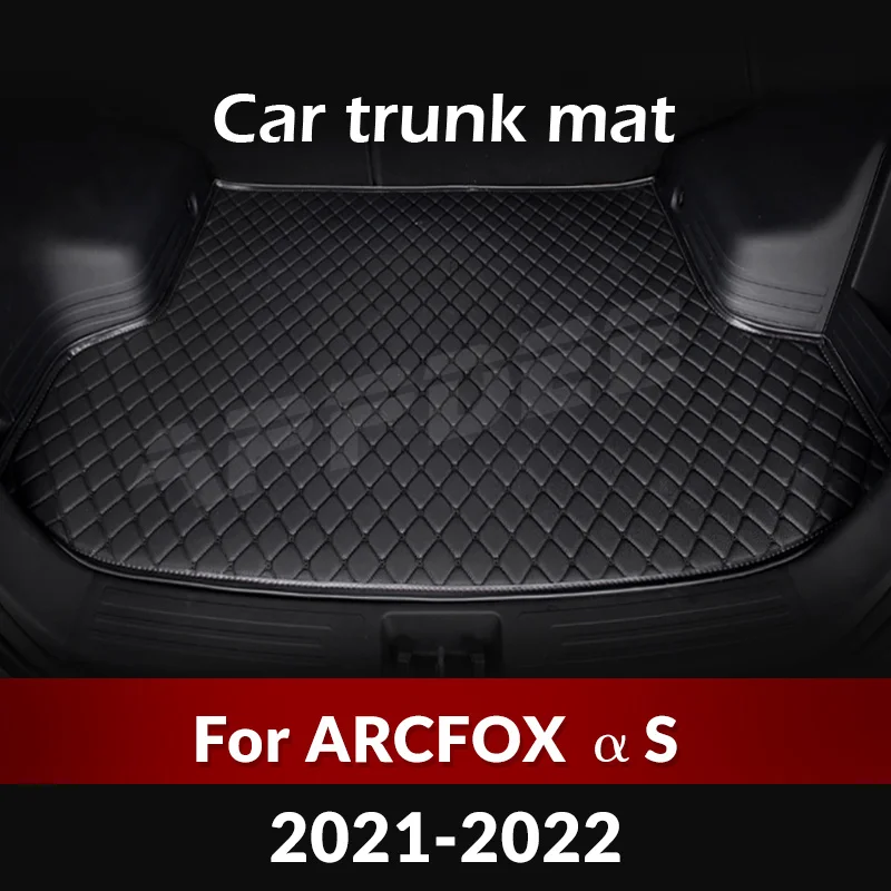 Car Trunk Mat For ARCFOX αS 2021 2022 Custom Car cargo liner carpet Accessories Auto Interior Decoration