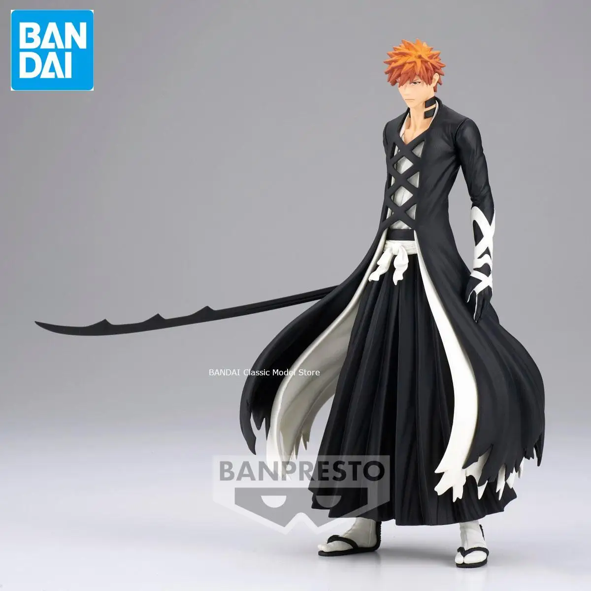 Genuine Original Bandai Banpresto Bleach Solid and Souls Kurosaki Ichigo Model Brand New and Unopened Brand New and Unopened