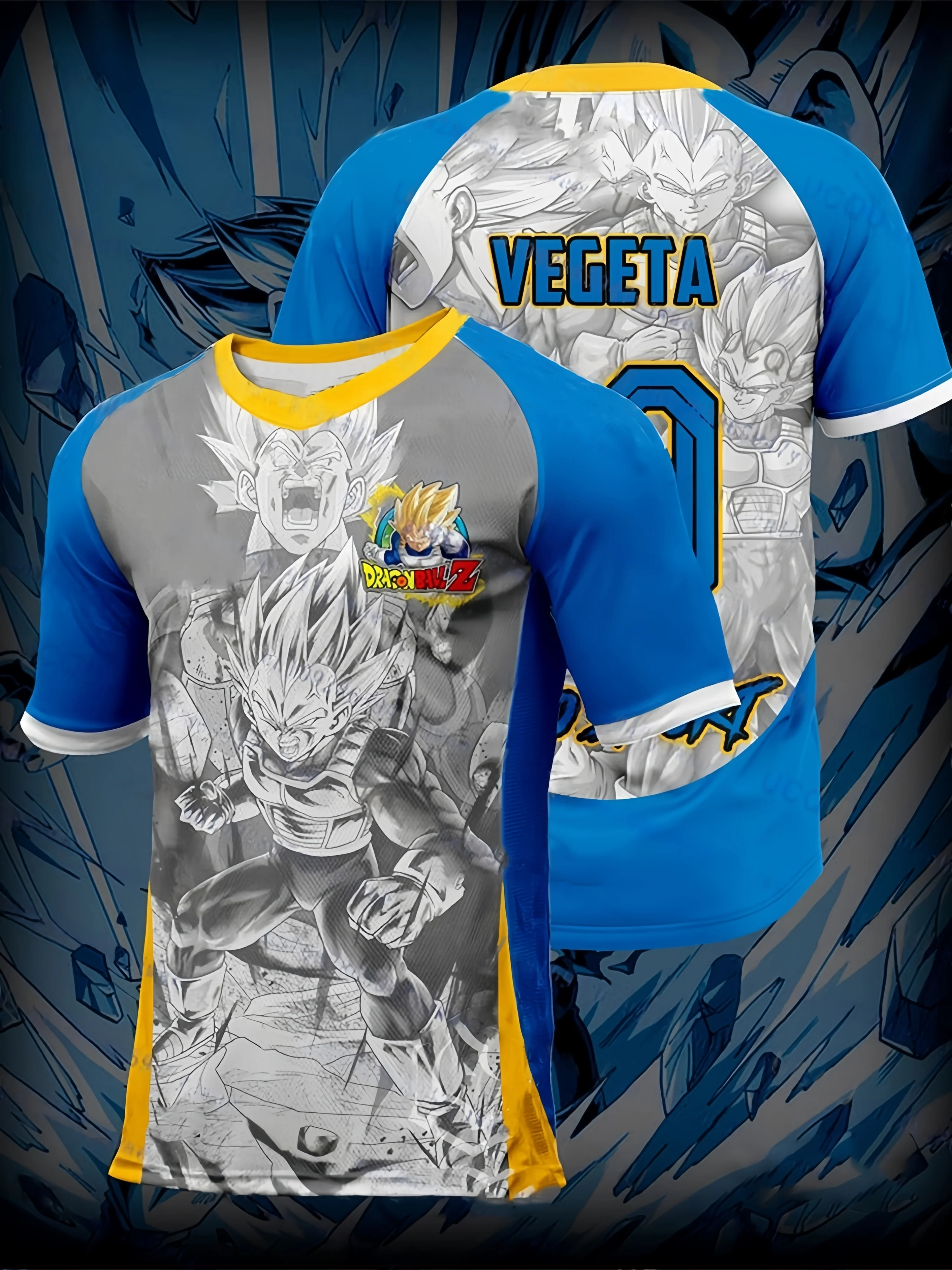 الصيف الساخن بيع بانداي أنيمي قطعة واحدة قميص كرة القدم الكبار والأطفال الشارع موضة التدريب الرياضي بأكمام قصيرة تي شيرت #1