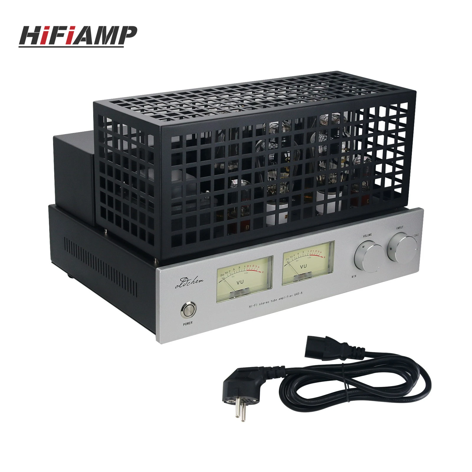 Oldchen 845-A Hi-Fi Stereo-Röhrenverstärker 25Wx2 Klasse A Single-Ended-Verstärker