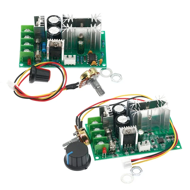 DC motor speed regulator 12V 24V 36V 48V High power drive module PWM Motor speed controller 20A current regulator