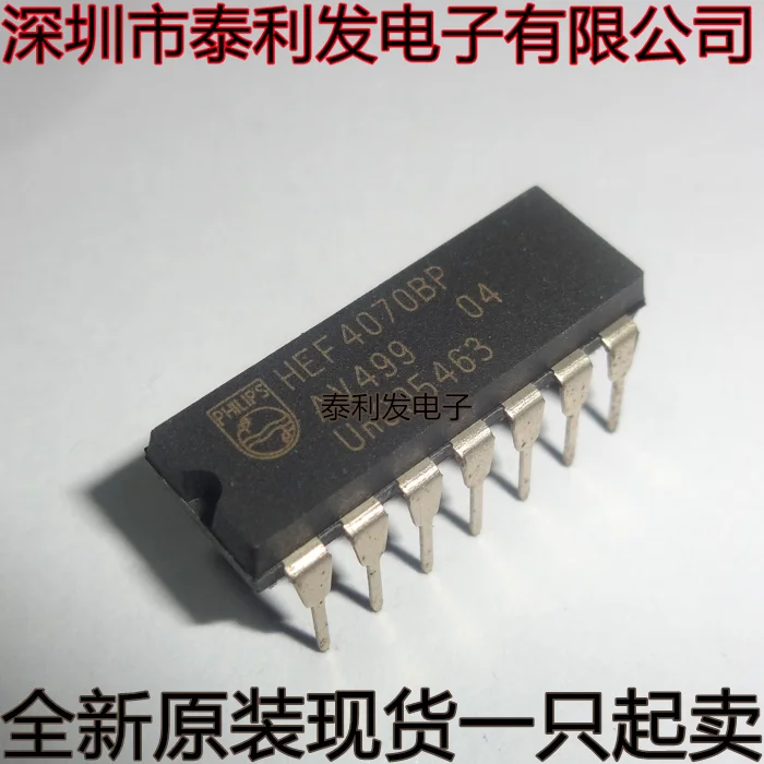 2PCS Imported HEF4070BP HEF4070 Replaces HCF4070BE DIP14 Buffer Driver Transceiver IC