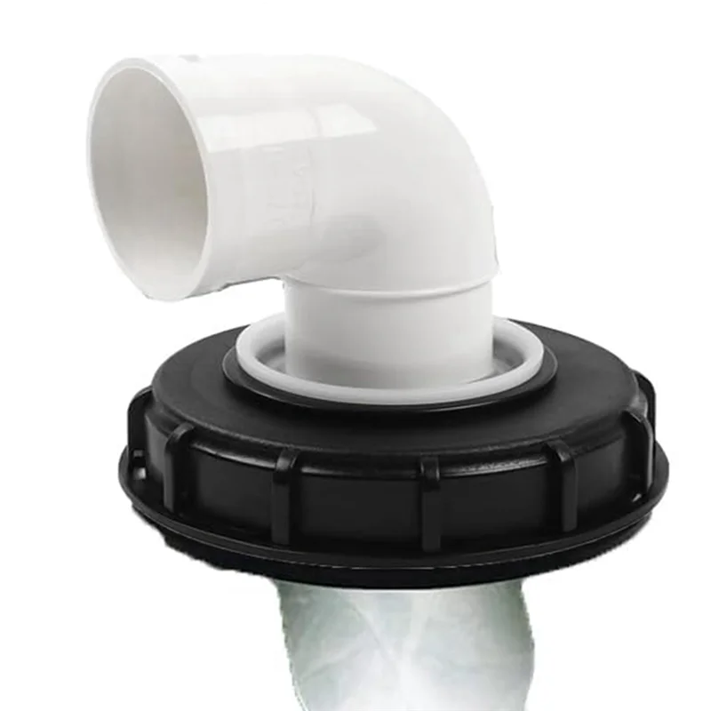 ABSE-IBC Cover Filter 165Mm 90° Ton Cover With Nylon Washable IBC Tank Cover Filter To Mount On IBC Container Rainwater Tank