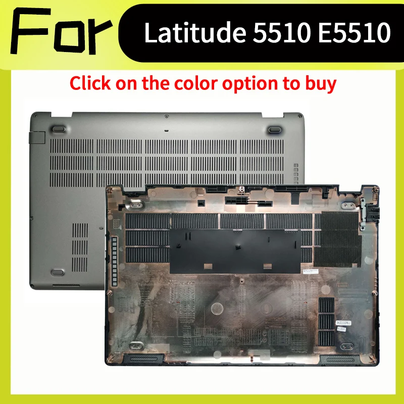 

Silver New 01DM7Y For Latitude 5510 E5510 Lower Case Bottom Case Base Cover D Shell