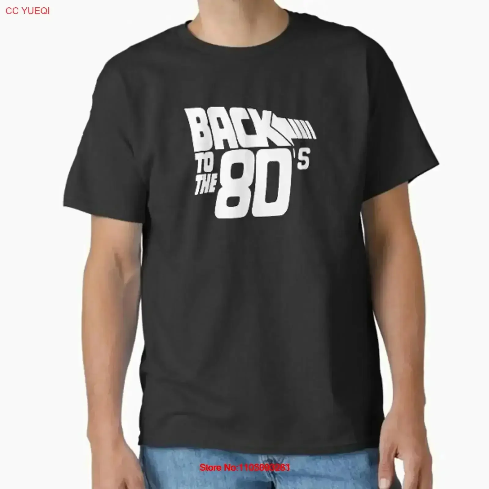 

Классическая футболка «Назад в 80-е», сделано в США, AUS S 2XL, винтажная стираная мягкая мужская футболка с рисунком, растянутая, удобная уличная одежда