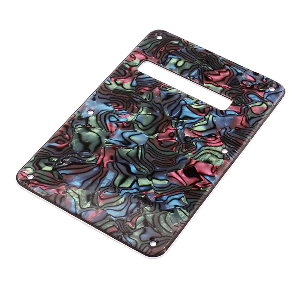 

Multicolor Tremolo Backplate PVC Back Plate Cover for Us Mexico Guitar Back Plate Multicolor