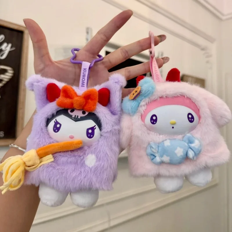 شخصيات سانريو للهالوين كاندي كرنفال سلسلة ليلية صندوق أعمى Kawaii دمية المفاتيح تحصيل لعبة حلية عصرية #4