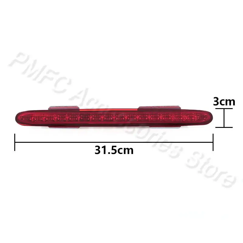 For Mercedes Benz SL R230 SL500 SL600 SL63 2001-2011 2012 LED Car Rear Third Brake Light High Mount 3RD Stop Lamp A2308200056