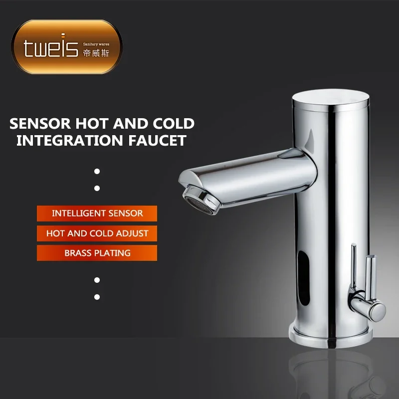 sensor tap touchless water public using water valve  kitchen faucet