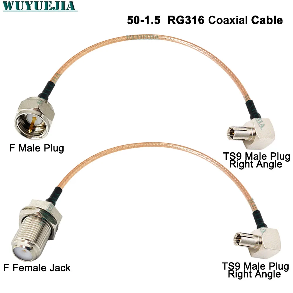 RG-316 Cable TS9 Ma…