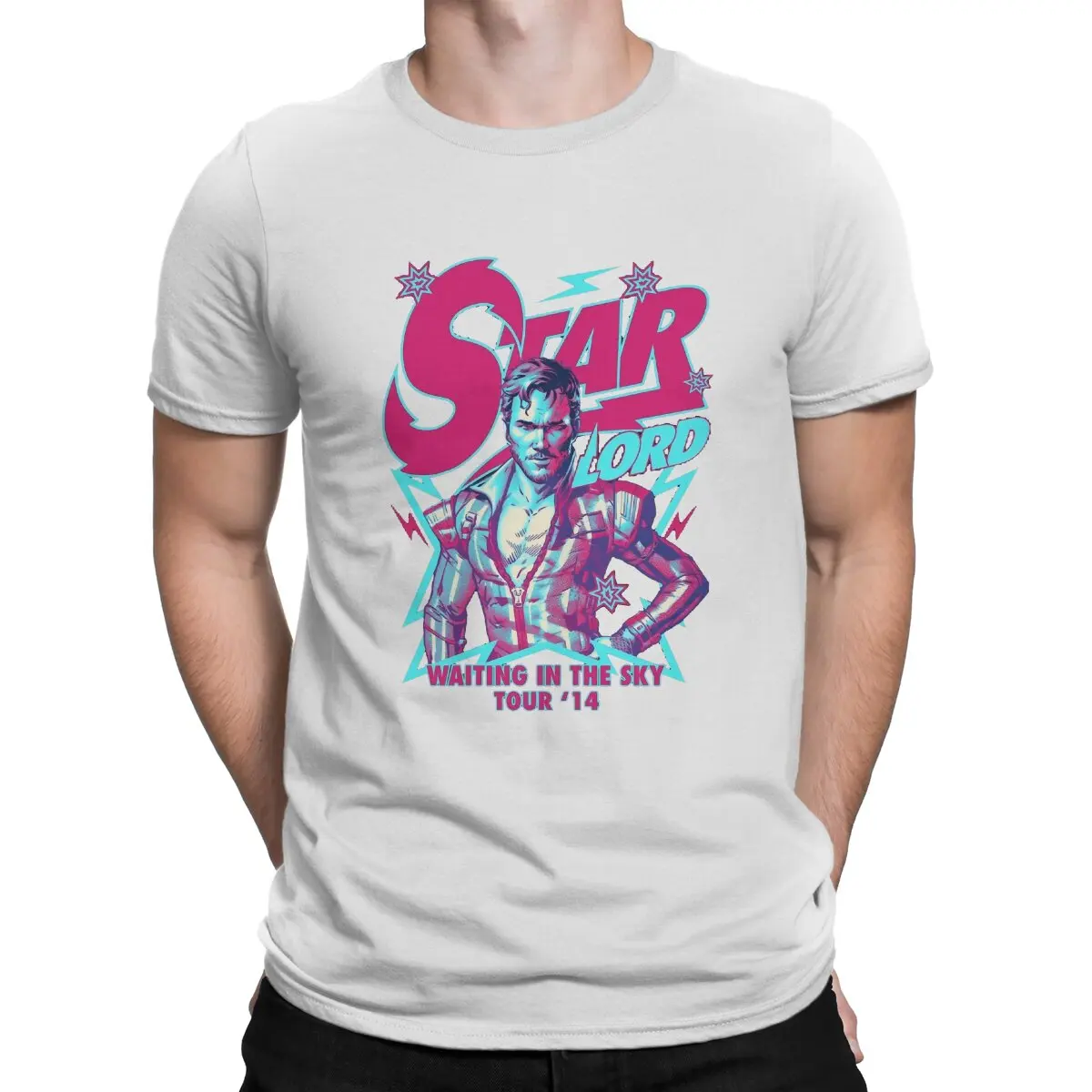 Star Lord Unique TShirt Cool Cool B-Bowie Casual T Shirt Summer Stuff For Adult