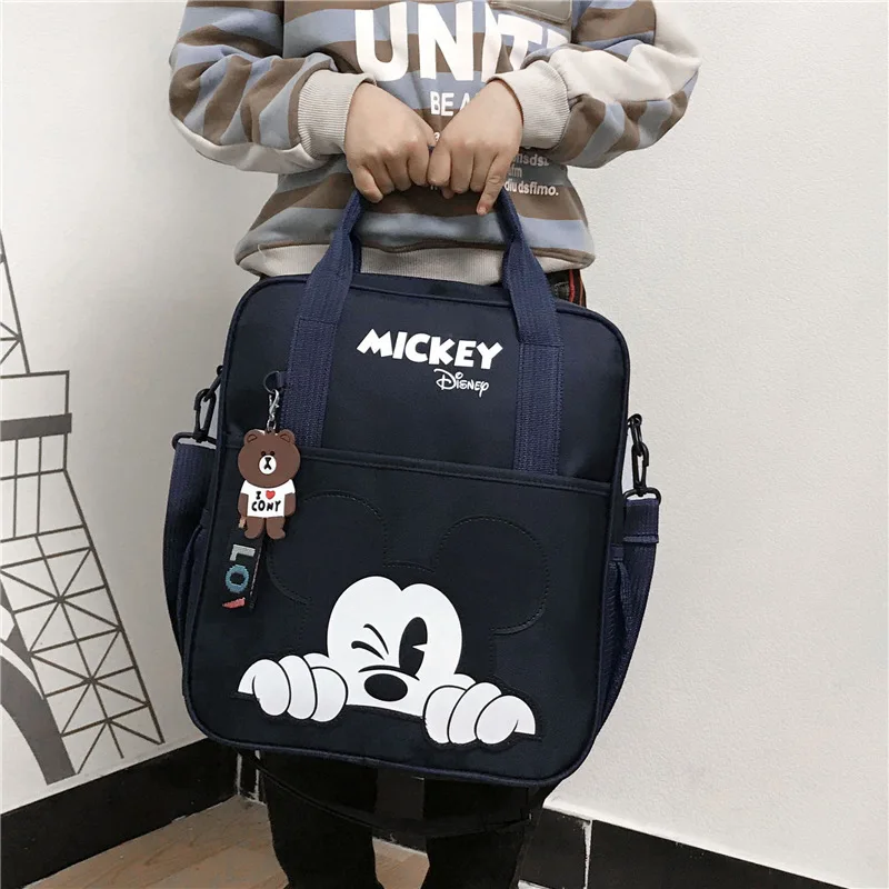 Disney Mickey Mouse Cartoon Kids Children's Backpack Mini School Bag 5 color Kindergarten Backpacks for Boys and Girls