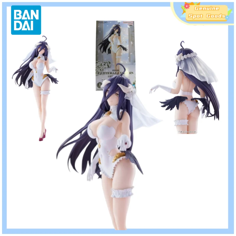 

Genuine Bandai Overlord GLITTER&GLAMOURS ALBEDO WEDDING Anime Action Figures Model Figure Toys Gift for Toys Hobbies Children
