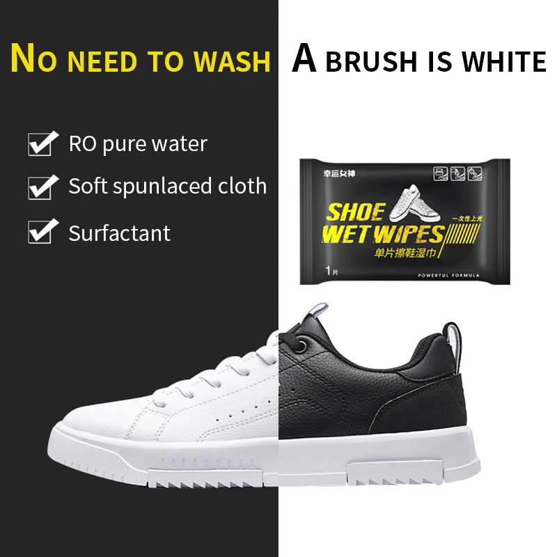 12pack Sneaker Disposable Quick Cleaning Wet Wipes White Shoes Artifact Sneaker Cleaning Wipes Shoe Cleaners Travel Portable