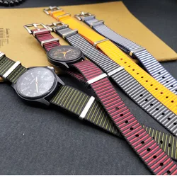 Nylon strap Jacquard Premium Watch Accessories 18.20.22.24MM
