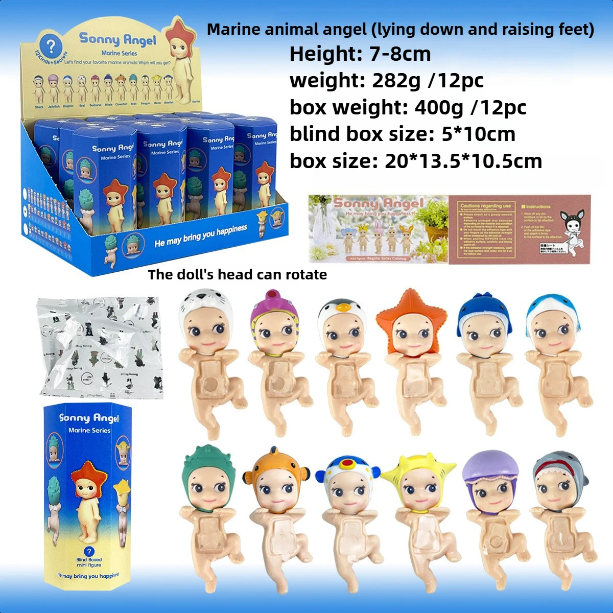 

Sonny Angel Blind Box Anime Figures Kids Dolls Toy Office Phone Case Decorations Collection Surprise Boxes Cheap Cute Mini Gift