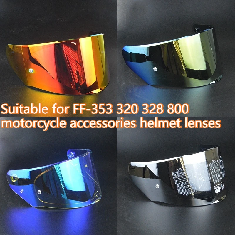 

Helmet Shield for FF328 Helmet Visor Suitable for Ls2 Ff320 Ff353 Ff800 Helmets Lens Model MHR-74 Visera De Casco HELMET SHIELD