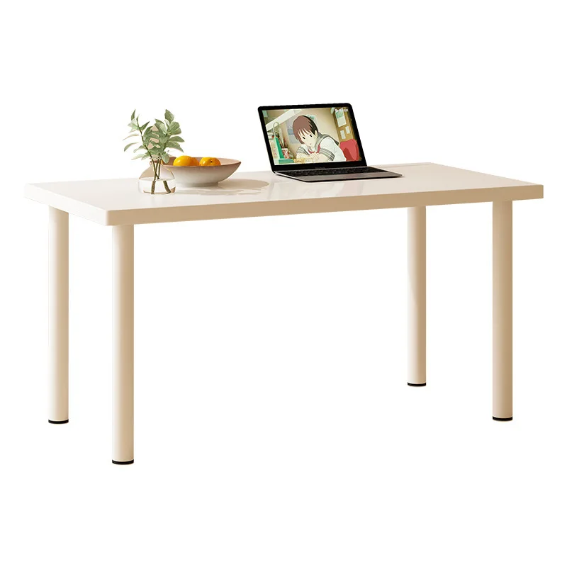 Computer Desk for Study Learning Game Office Thread Computer Table Corner 80cm Desk Thick Desktop reading Side Table White NEW