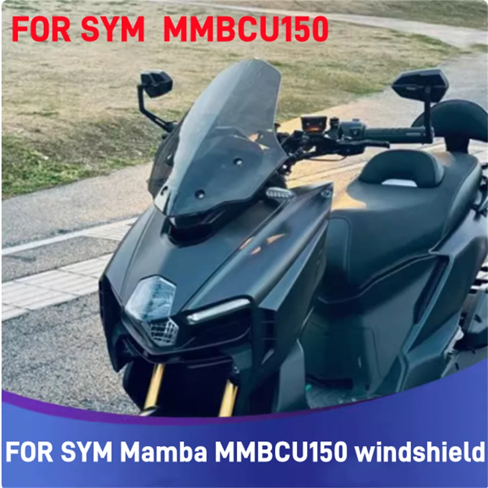 

For SYM Mamba 150 MMBCU150 modified front windshield mirror accessories 150MMBCU front windshield