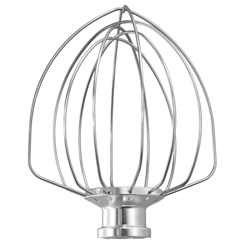 A75X 틸팅 헤드가 있는 Kitchenaid 스탠드 믹서용 상단 거품기 부착 장치, 스테인레스 스틸 계란 크림 교반기, (교체용 K45WW)