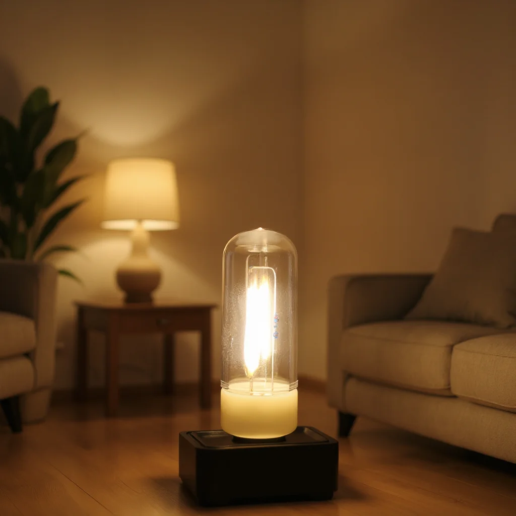 LED Camping Lamp 5V Night Light LED USB Filament Portable Lighting USB Lamp Charging Treasure Notebook Mobile Power Bulb