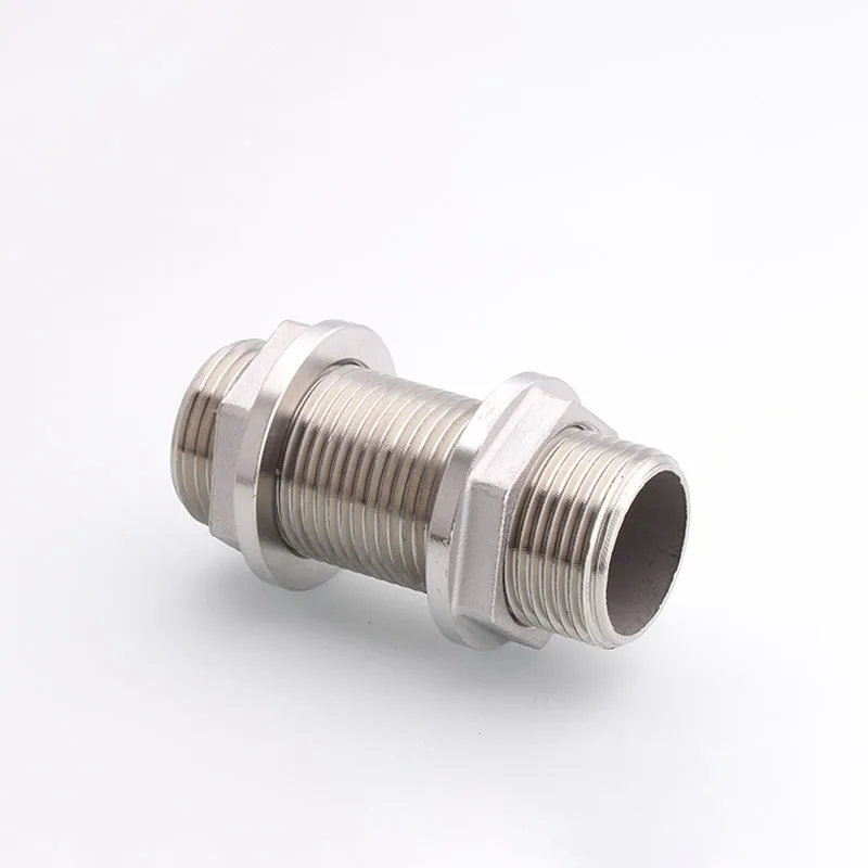 Sechskantmutter/Flanschmutter aus Edelstahl 304, Wassertank-Verbindungsmutter, Rohrverschraubung, 1/8"~2" BSP Innengewinde, Sechskantkappe