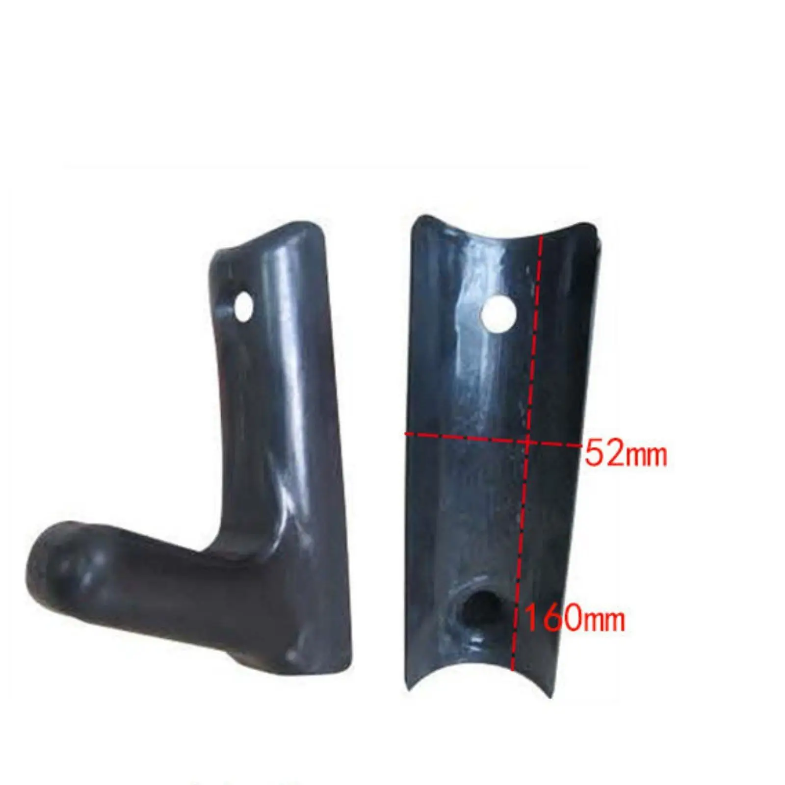 Weightlifting Barbell Storage J Hook for Squat Cage with PP Liner Anti Scratch Design