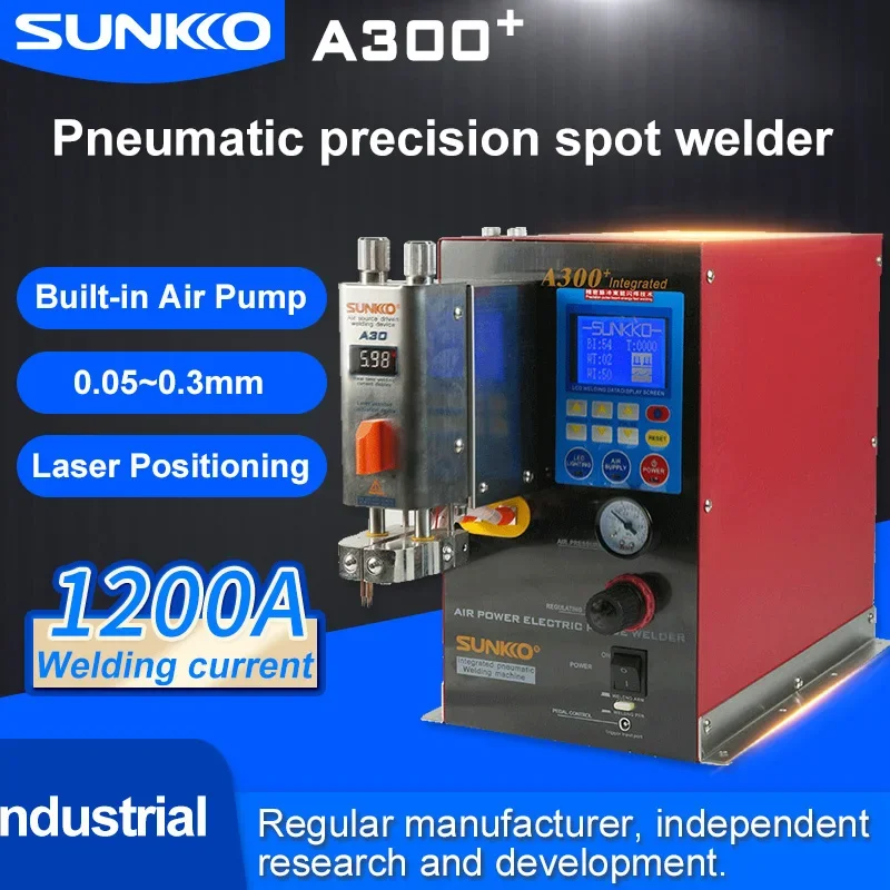 Bild 6: All-in-One-Luftpunktschweißgerät A300+, 6000 W, 1200 A, industrieller Maschinenkompressor, integrierte pneumatische Lithiumbatterie