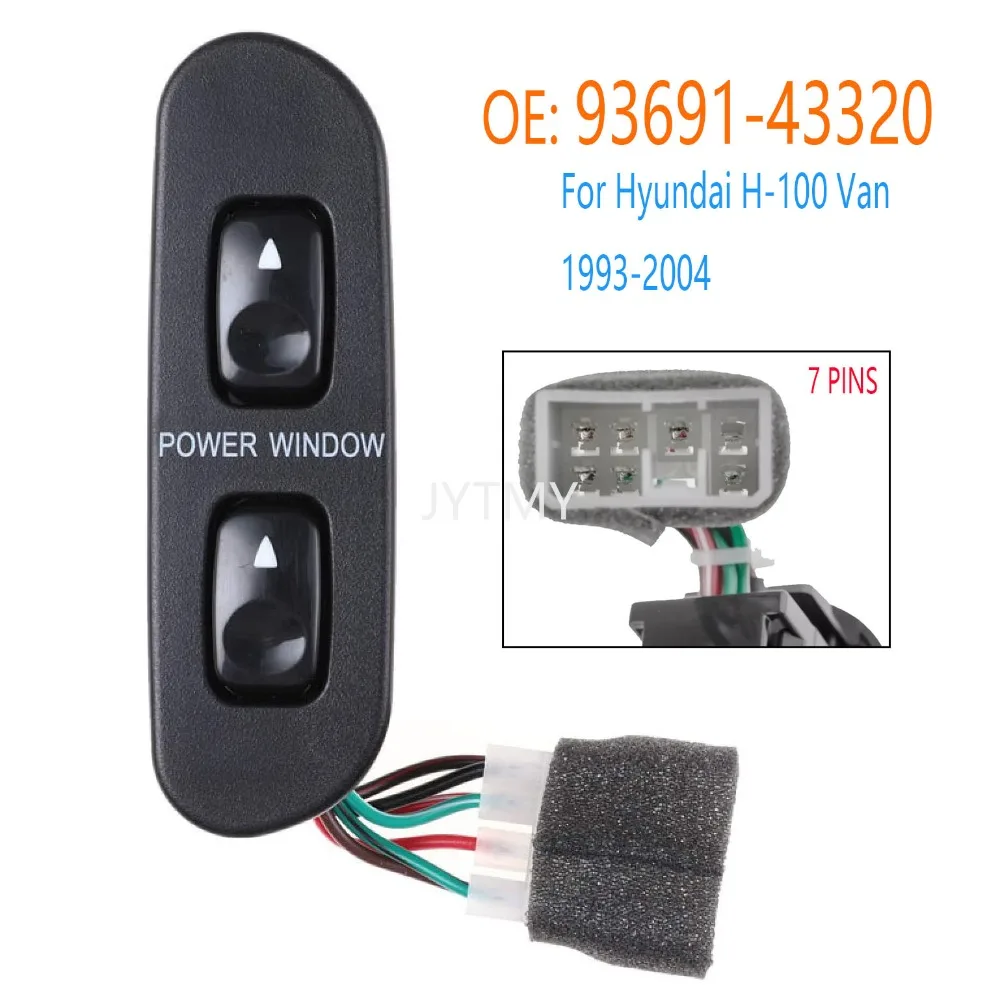 

Car Accessories For Hyundai H100 Bus Kasten 1993-2004 Electric Power Window Switch glass Lifter Control regulator Button Parts