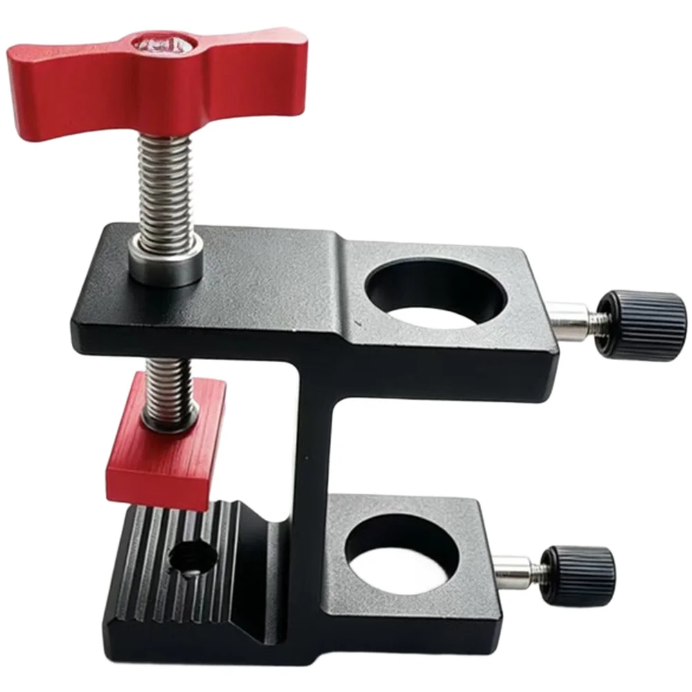 Aluminum Umbrella Clamp for For fishing Tables Built for 26mm Round Tubes and Delivering 57mm Effective Clamping Range