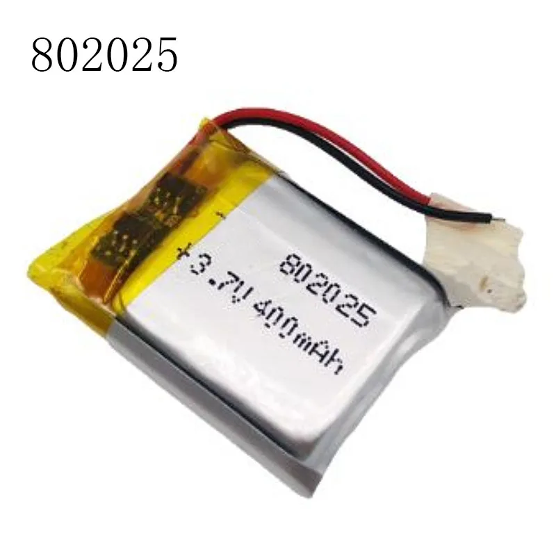 1PCS 3.7V polymer lithium battery 802025 for children\'s smart positioning watch Bluetooth audio Bluetooth headset 400mah