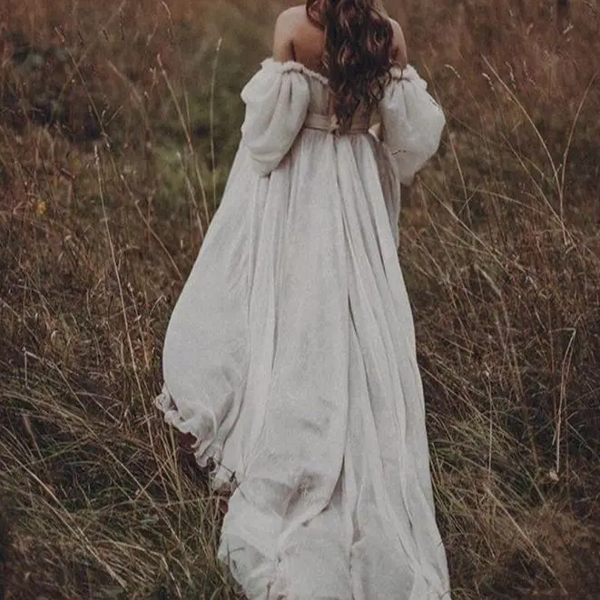 Vestido de novia de princesa con hombros descubiertos, diseño bohemio precioso, escote Corazón, apliques, línea sin mangas, espalda descubierta