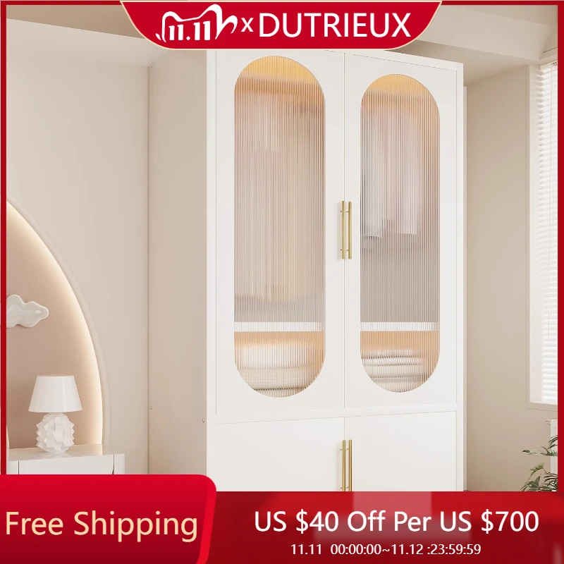 

Nordic Storage Closet Bedroom Display Simple Aesthetic Design Creative Wardrobe Accessories Space Saving Vestidores Furniture